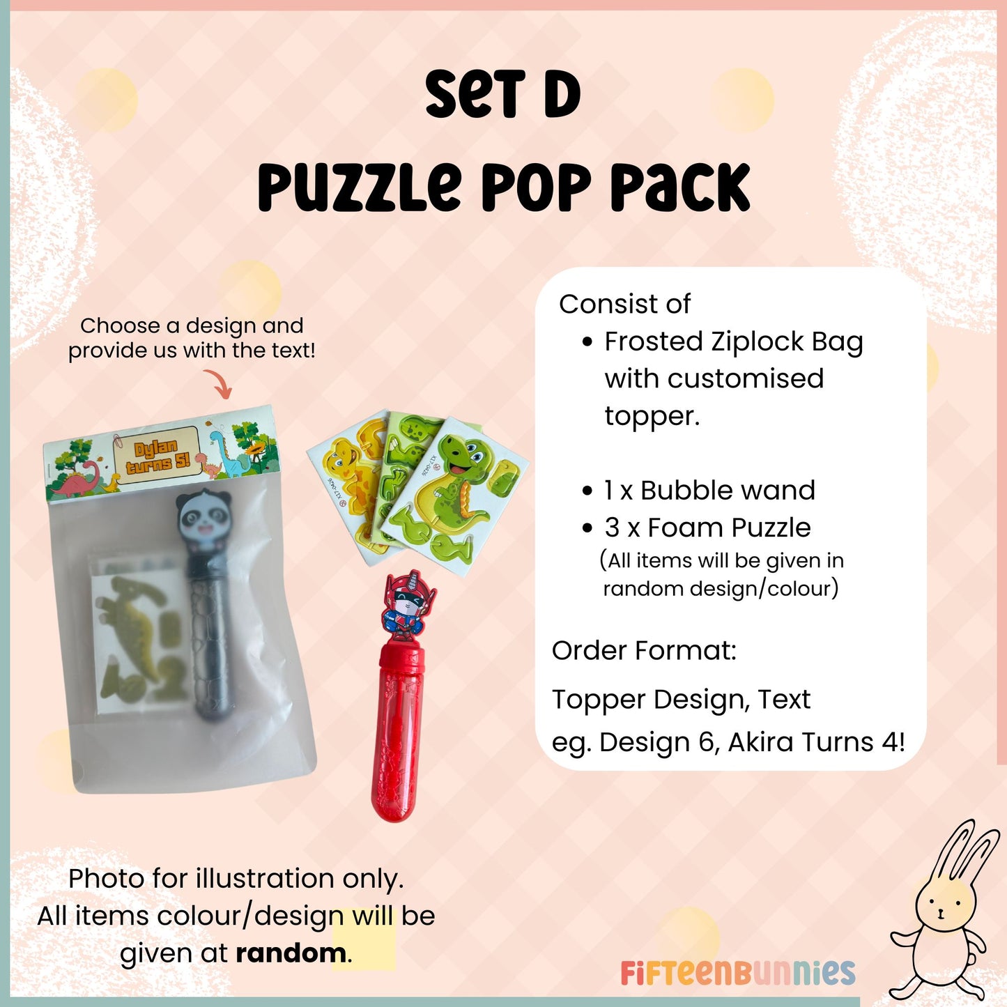 Personalised Goodie Bags for Kids – Custom Party Favors with Toys Birthday Children's Day Goodie Bag