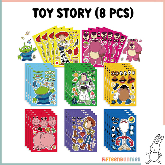 Design a Character Sticker Sheet - Toy Story