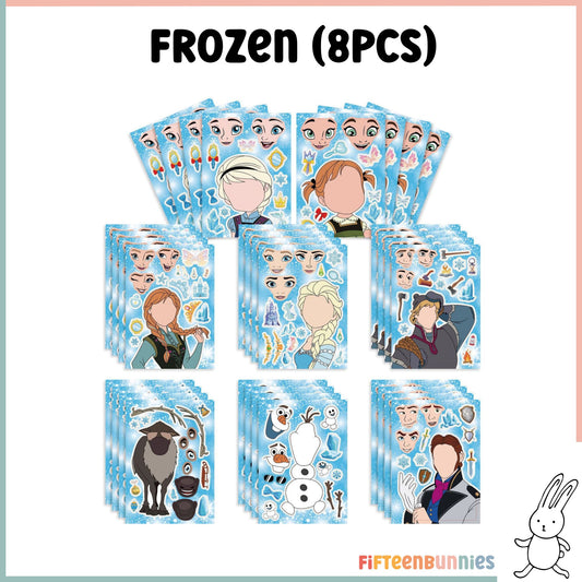 Design a Character Sticker Sheet - Frozen