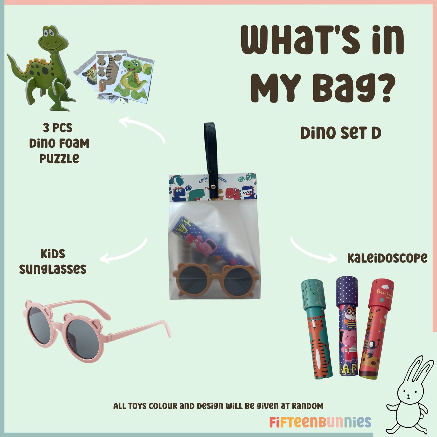 Dinosaur Theme Goodie Bag | Birthday Party Favour