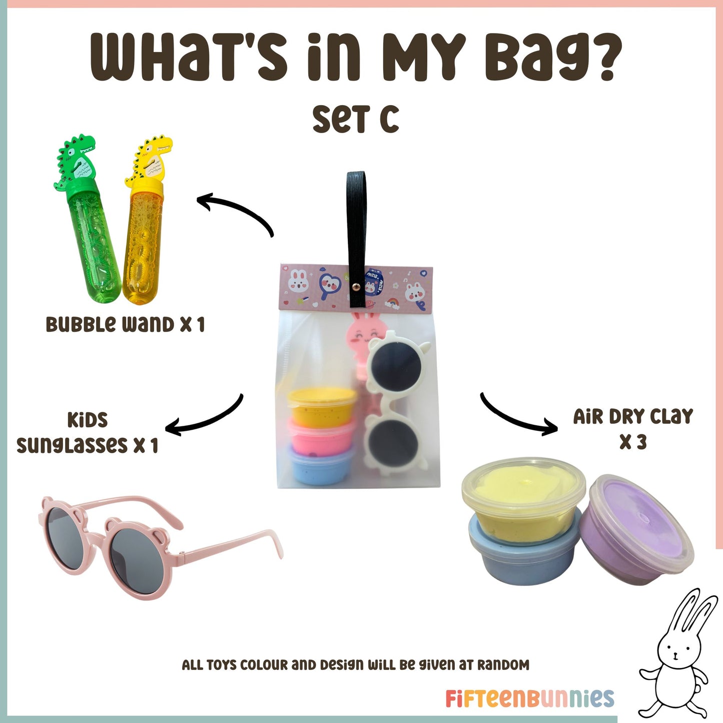 Prepacked Small Goodie Bag | Birthday Party Favour