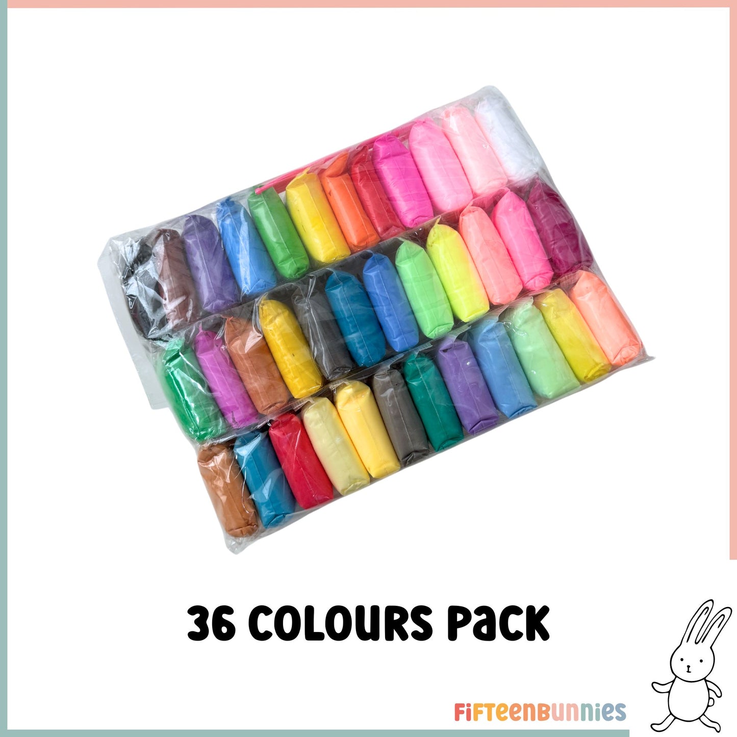 Air Dry Clay | 12/24/36 Colours Pack Air Clay with 3 Sculpting Tools and Stamper