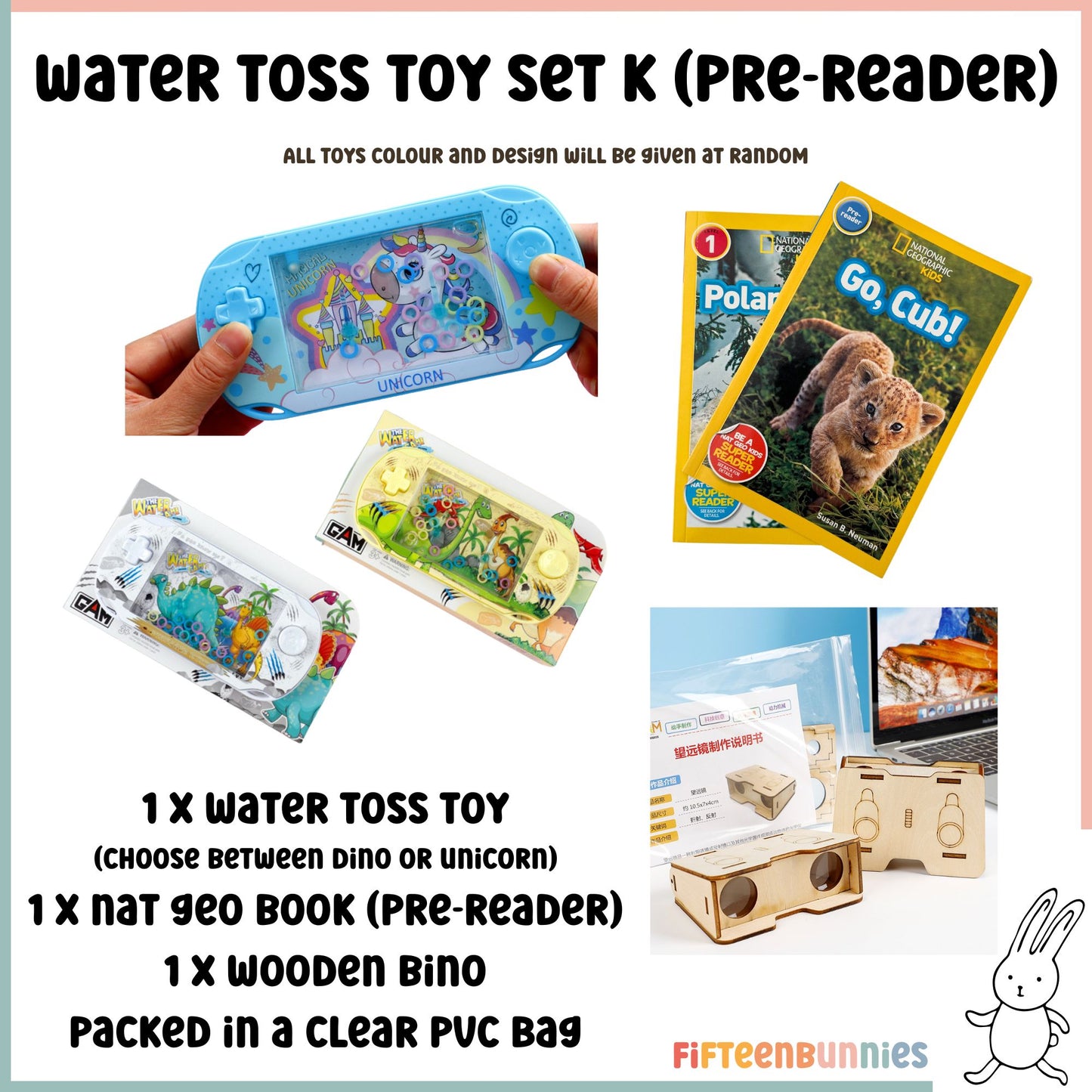 Prepacked Water Toss Toy Kids Goodie Bag