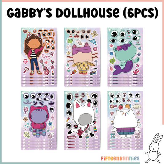 Design a Character Sticker Sheet - Gabby's Dollhouse