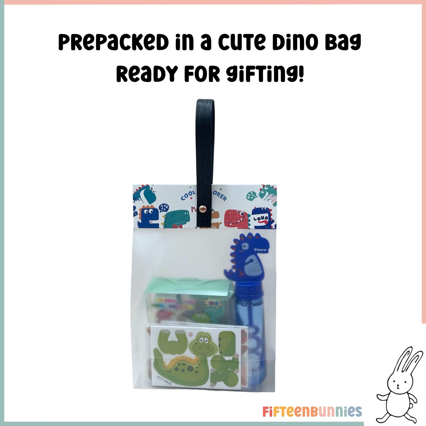 Dinosaur Theme Goodie Bag | Birthday Party Favour