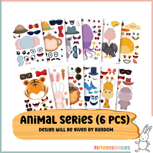 Design a Character Sticker Sheet - Animal