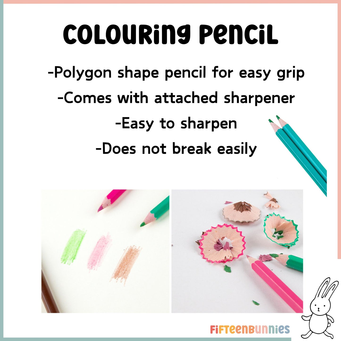 Colour Pencil Tube (12/24/36pcs)