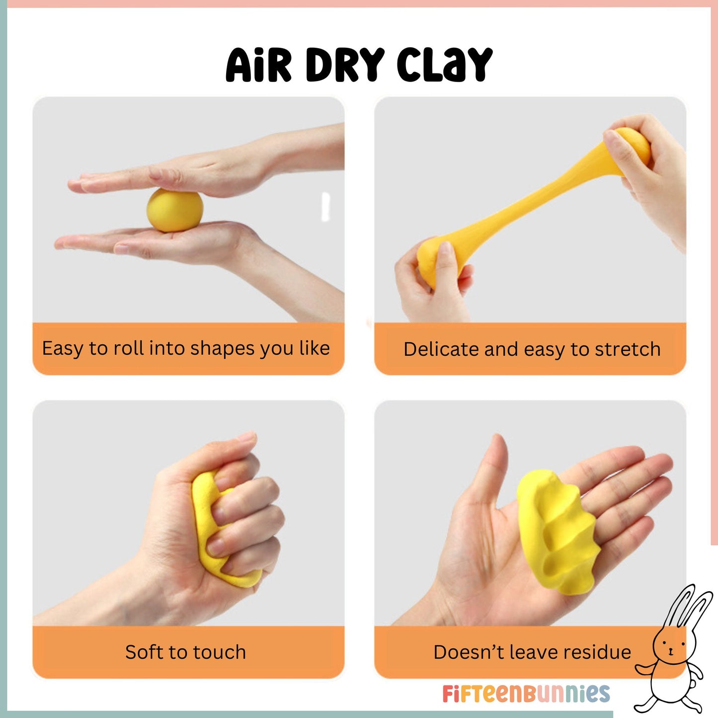 Air Dry Clay Goodie Bag
