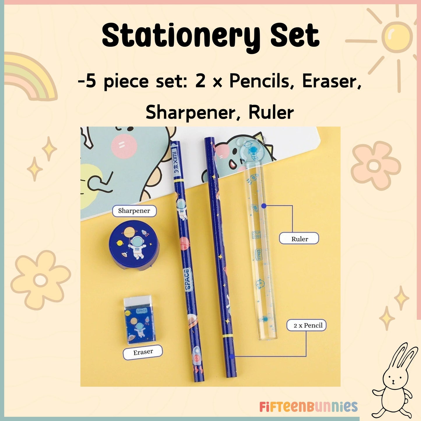 Stationery Pouch Set