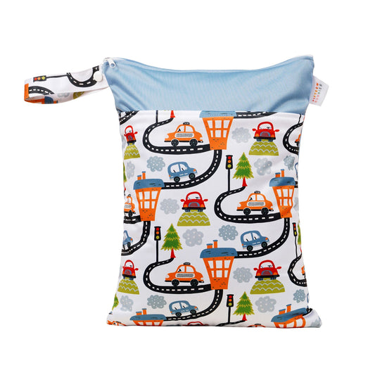 Personalised Kids Wet Bag - Cars