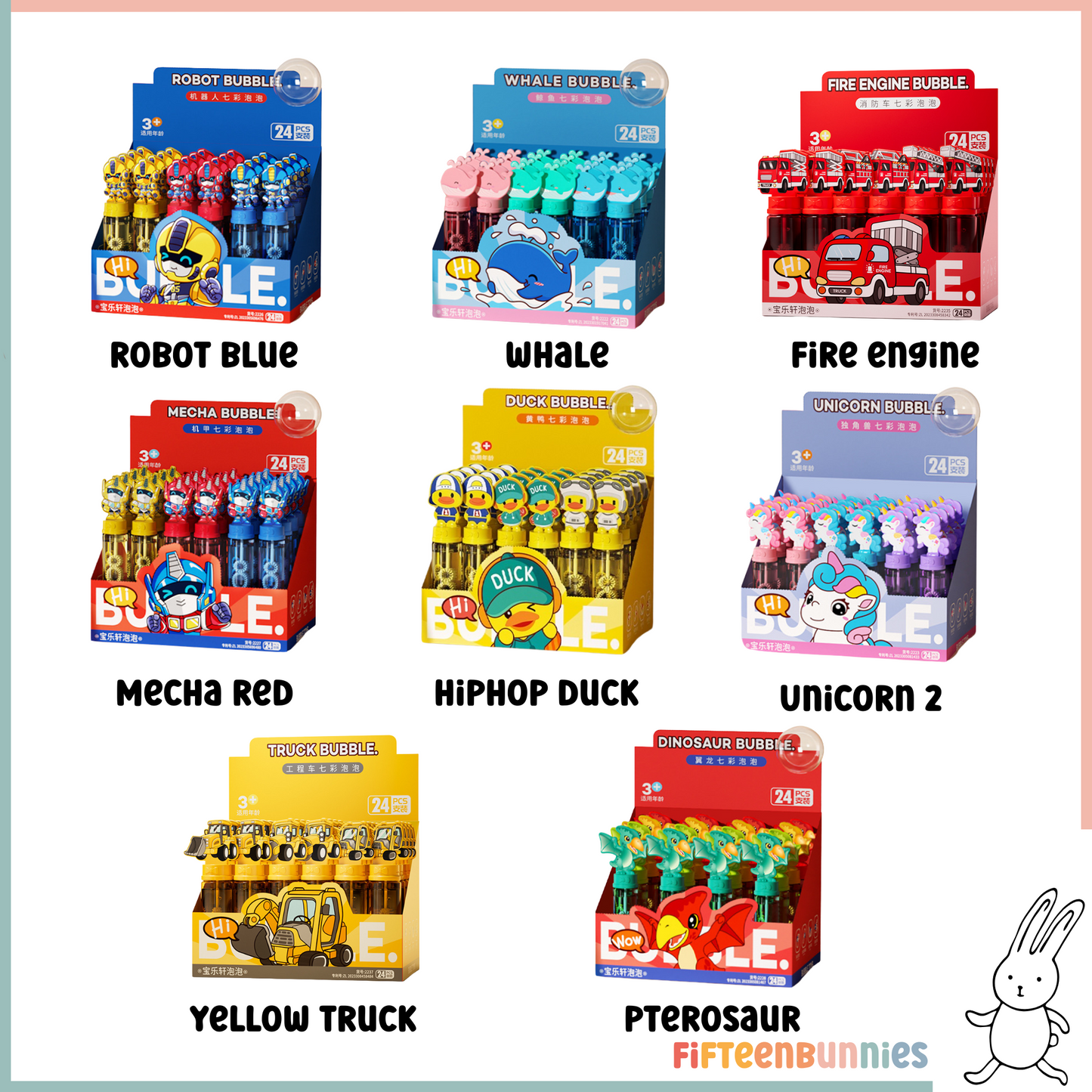 Assorted Bubble Wands