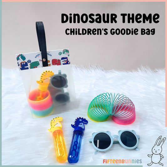 Dinosaur Theme Goodie Bag Set B | Rainbow Slinky Set