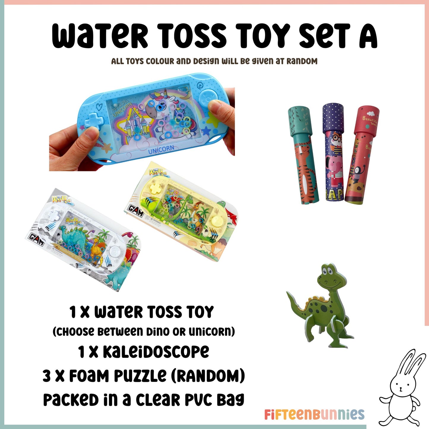 Prepacked Water Toss Toy Kids Goodie Bag