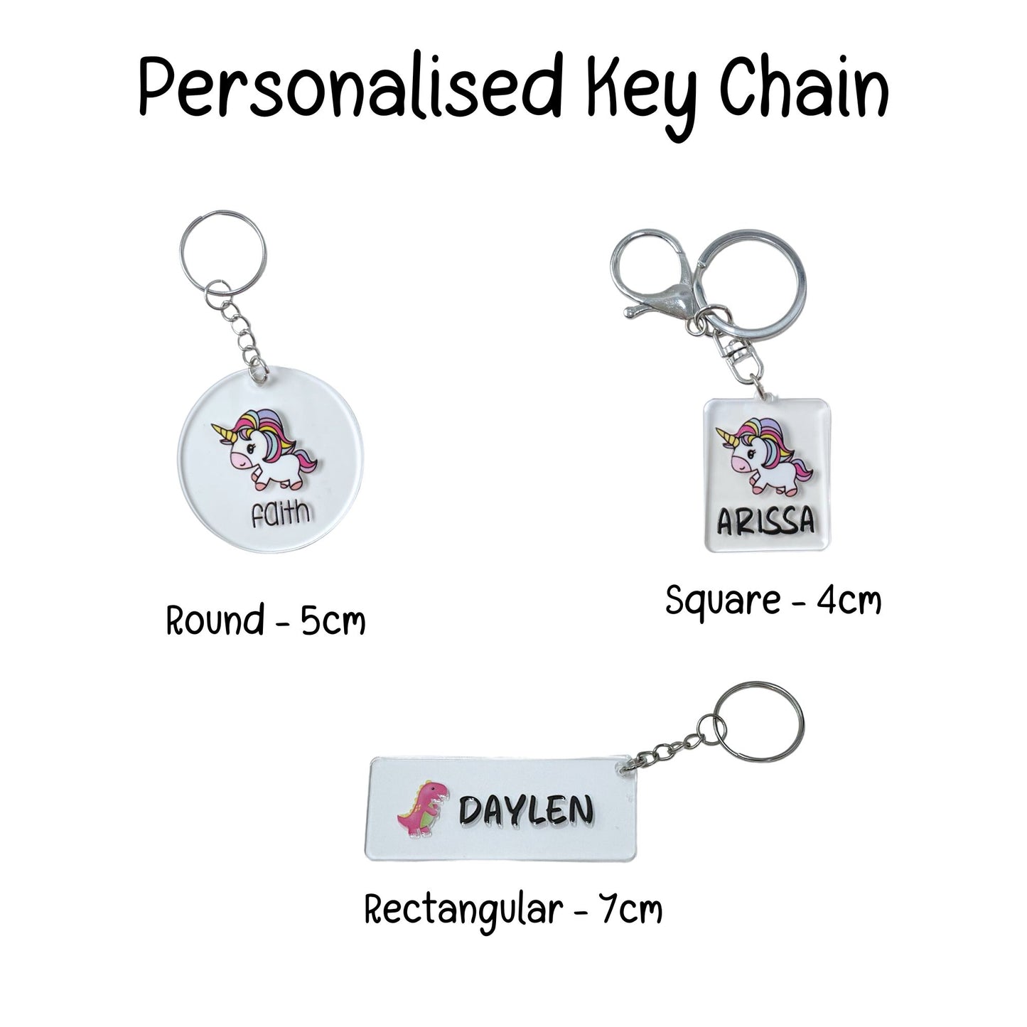 Personalised Keychain