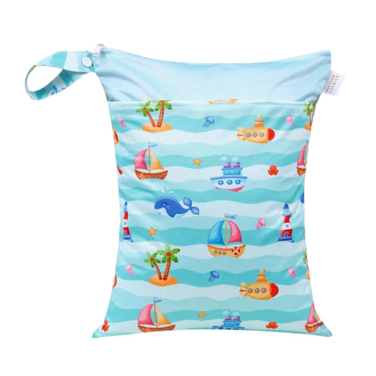 Personalised Kids Wet Bag - Island