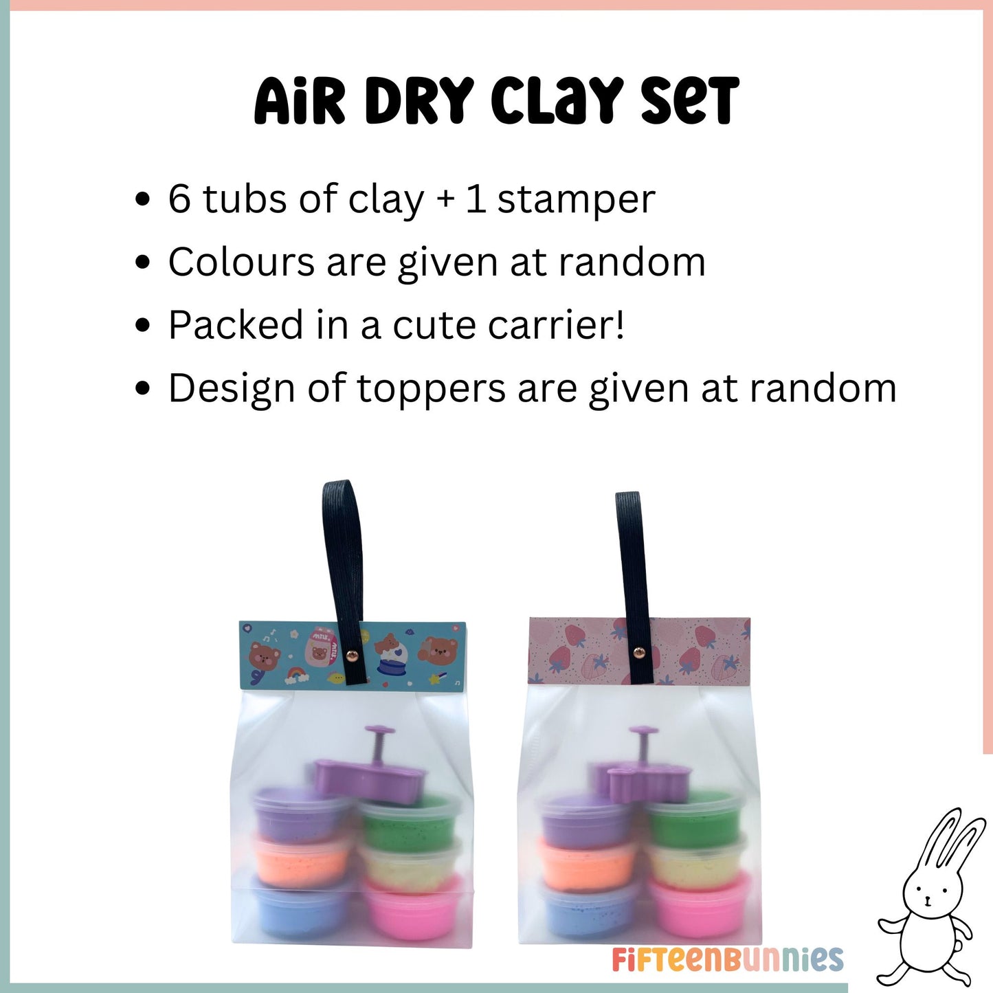 Air Dry Clay Goodie Bag