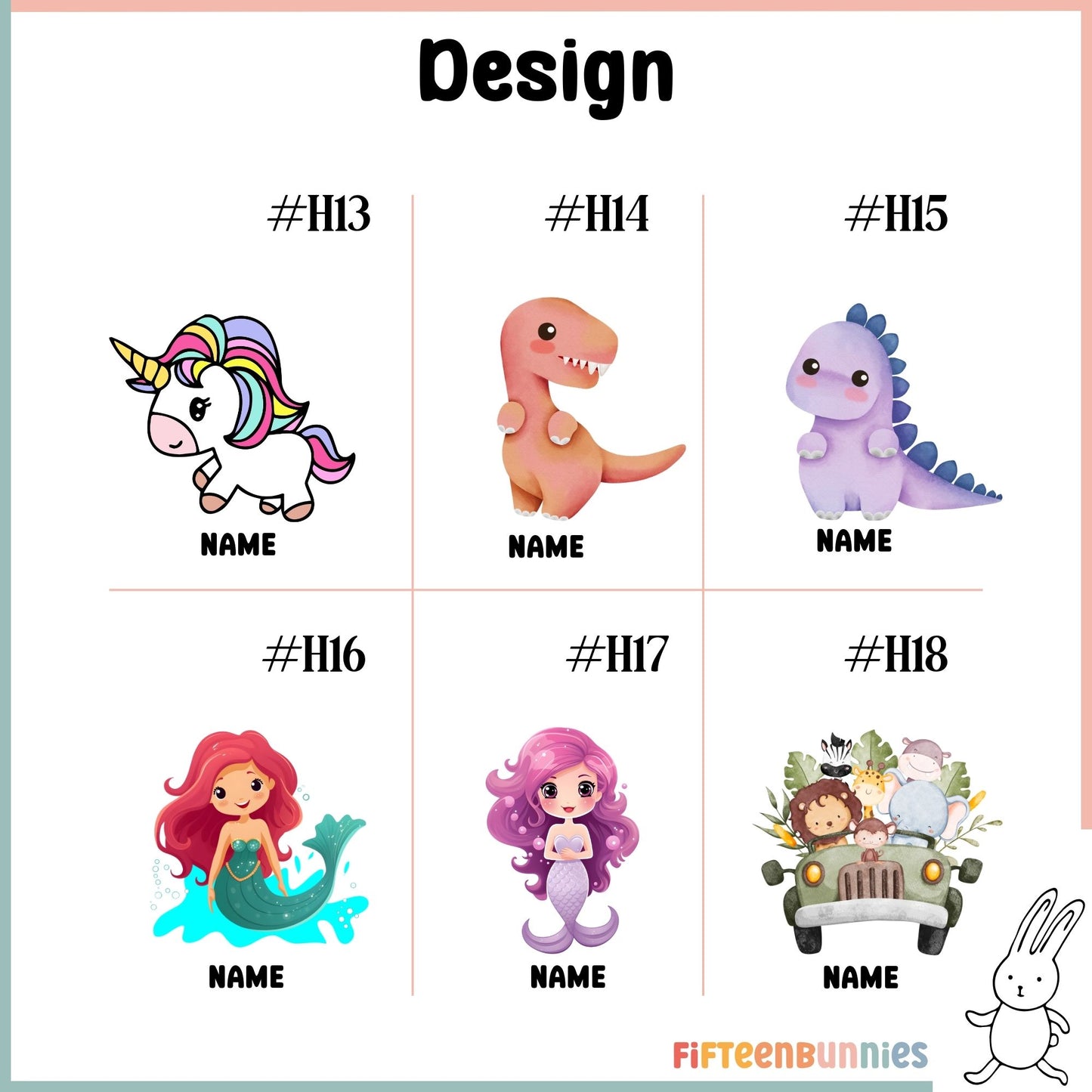 Personalised Tritan Kids Water Bottle 550ml