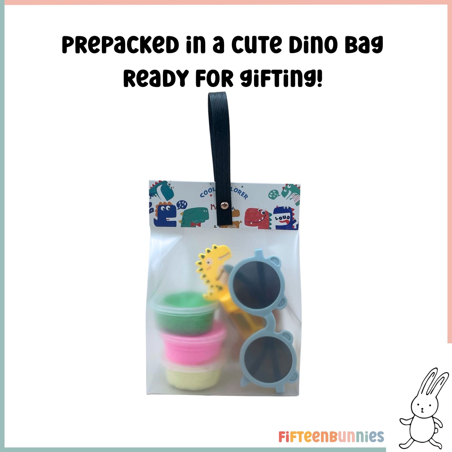 Dinosaur Theme Goodie Bag Set C | Air Dry Clay Set