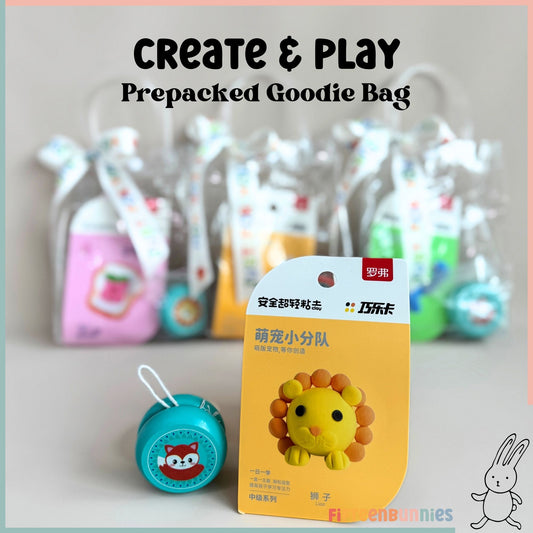 Craft and Play Goodie Bag | Yoyo & Air Dry Clay Kit Gift for Kids