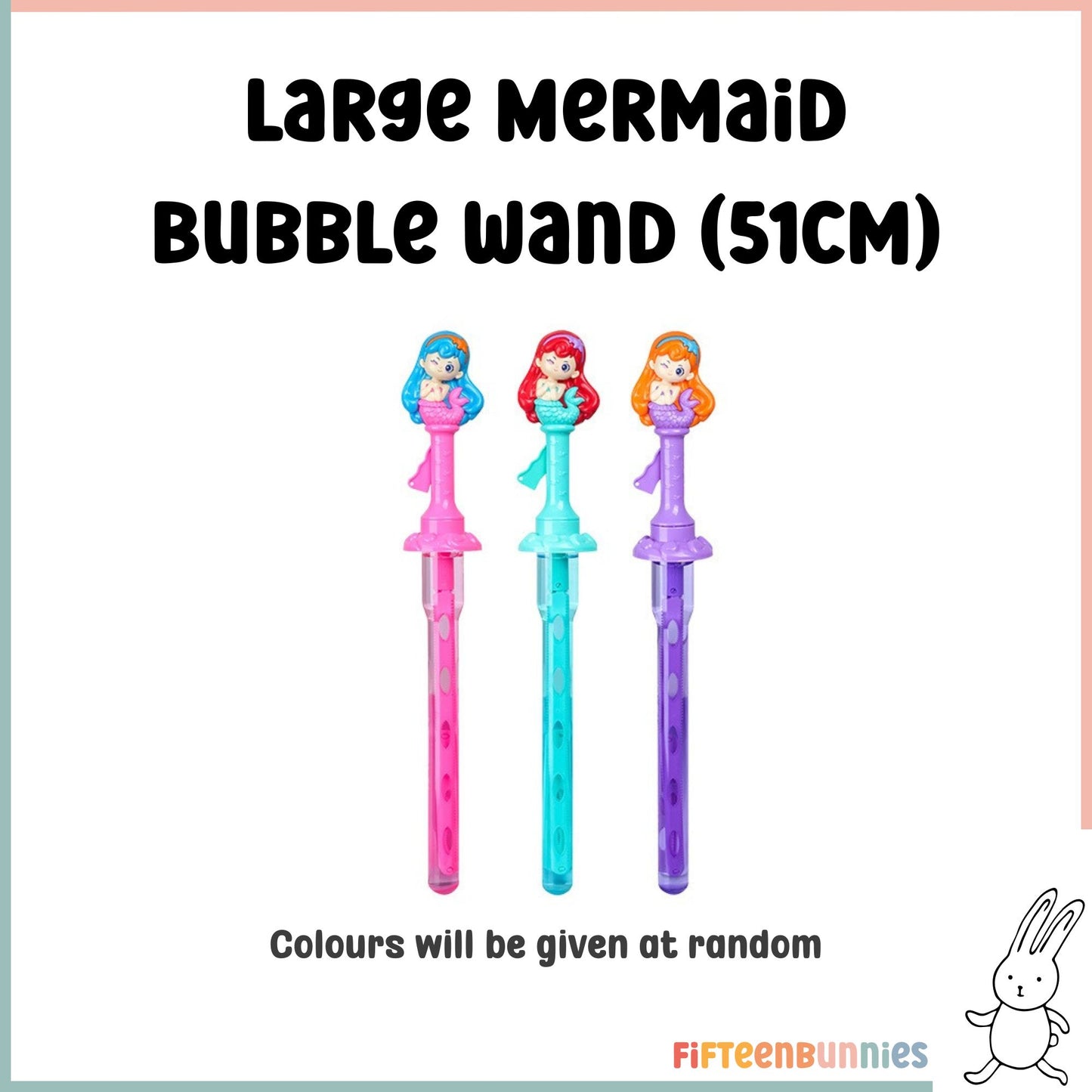 Large Bubble Wand Toy – Dino, Unicorn, Mermaid & More Designs