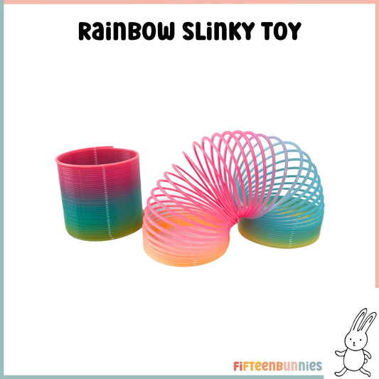 Rainbow Slinky Toy