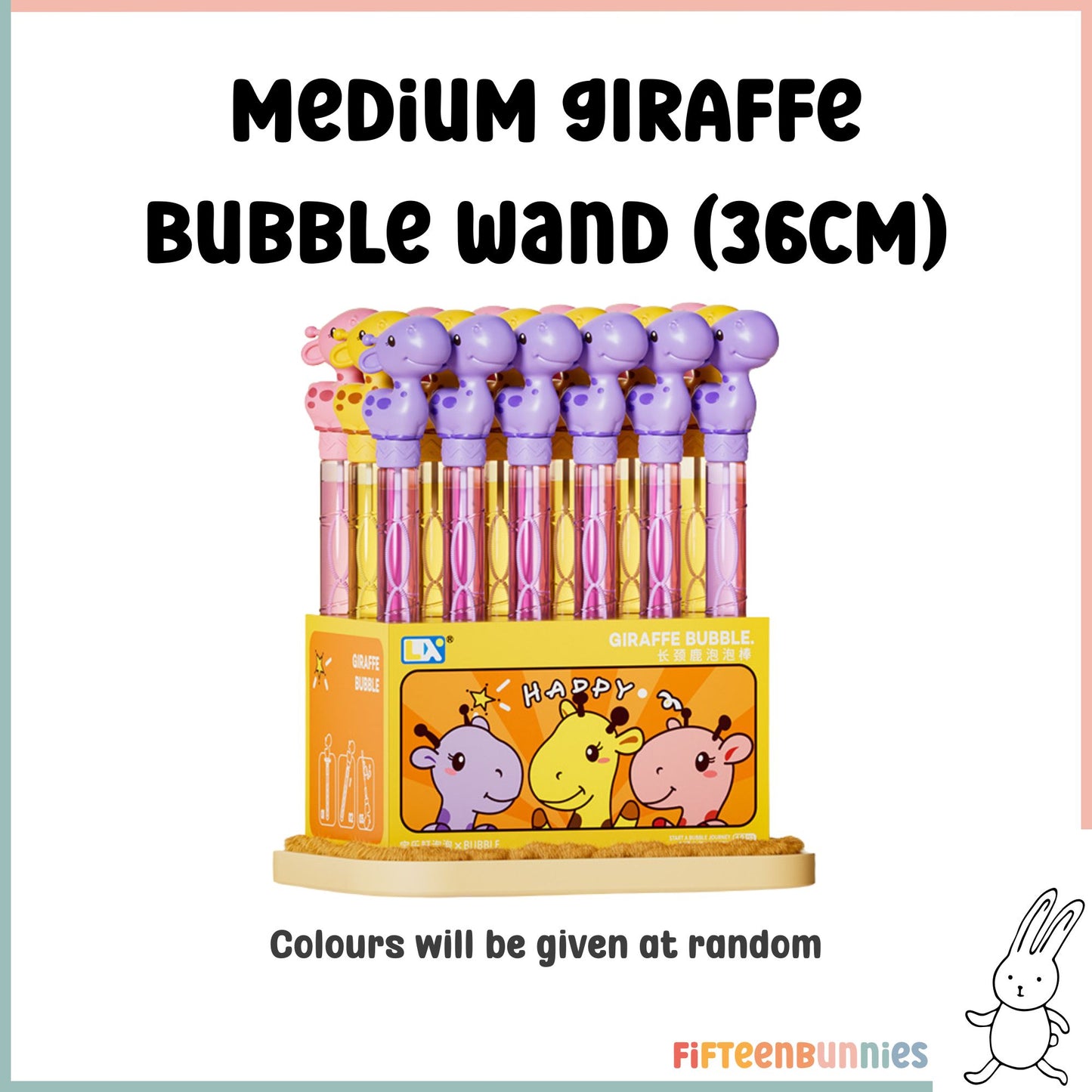 Large Bubble Wand Toy – Dino, Unicorn, Mermaid & More Designs