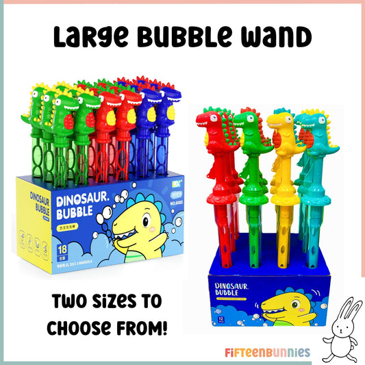 Large Dinosaur Bubble Wand