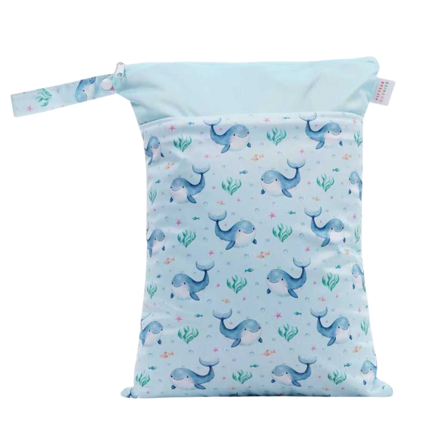 Personalised Kids Wet Bag - Baby Whale