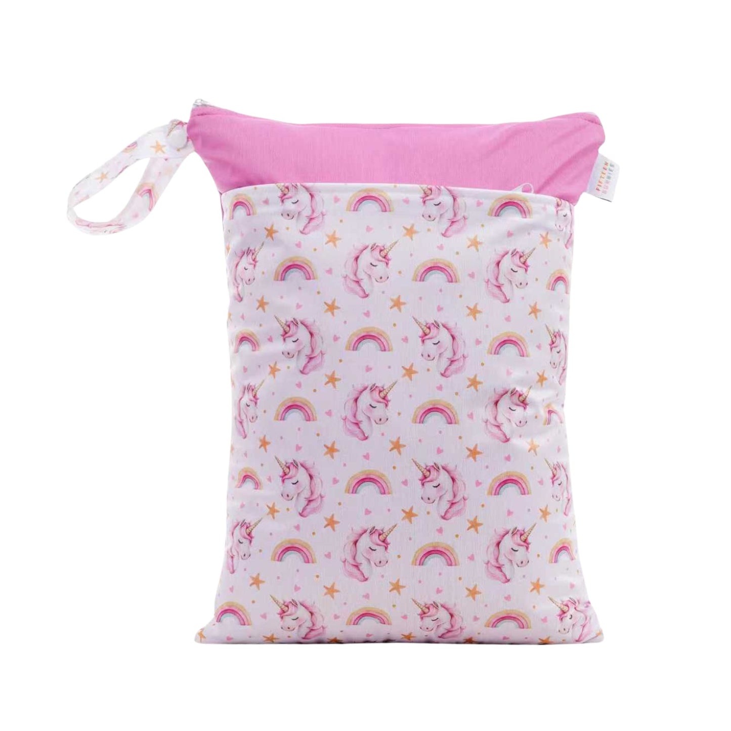 Personalised Kids Wet Bag - Rainbow Unicorn