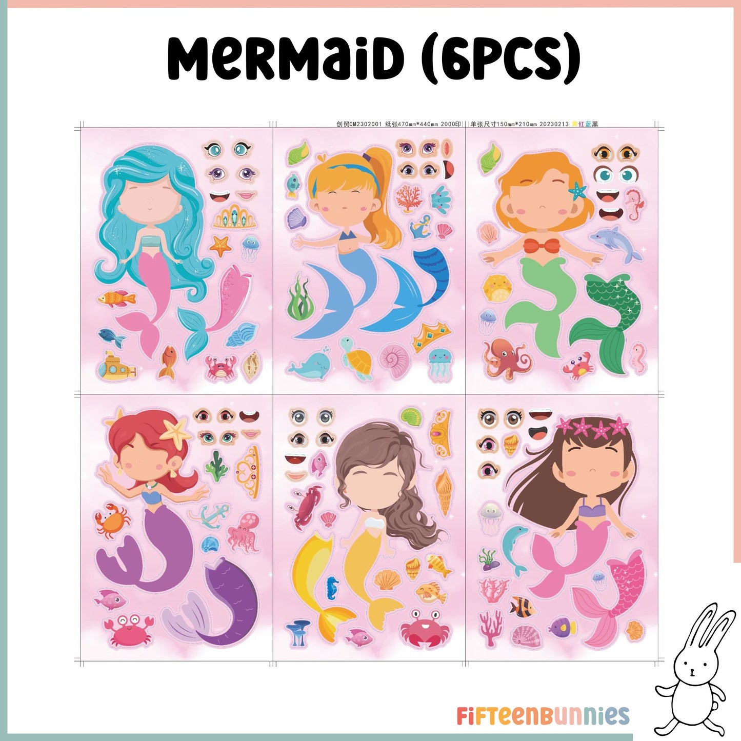 Design your Character Sticker Sheet
