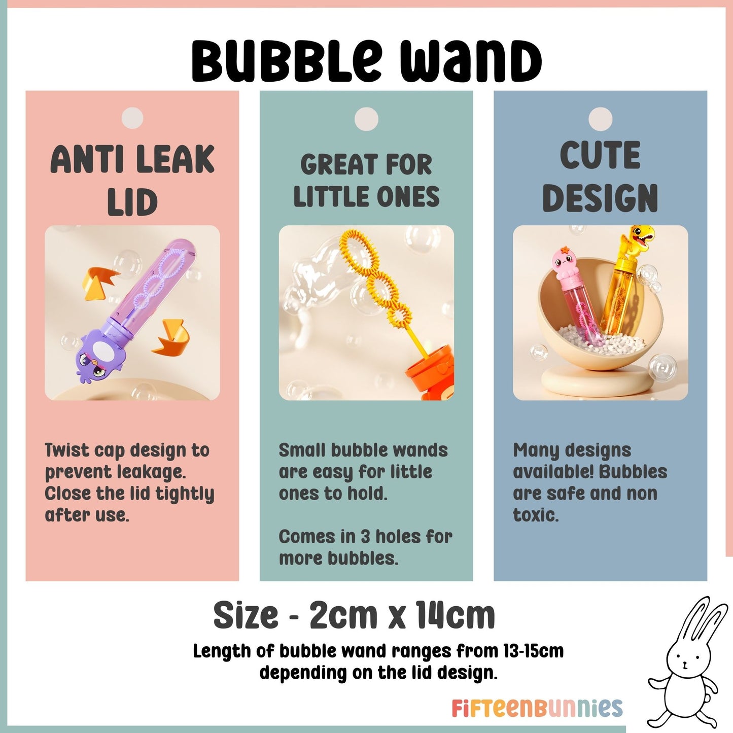 Assorted Bubble Wands