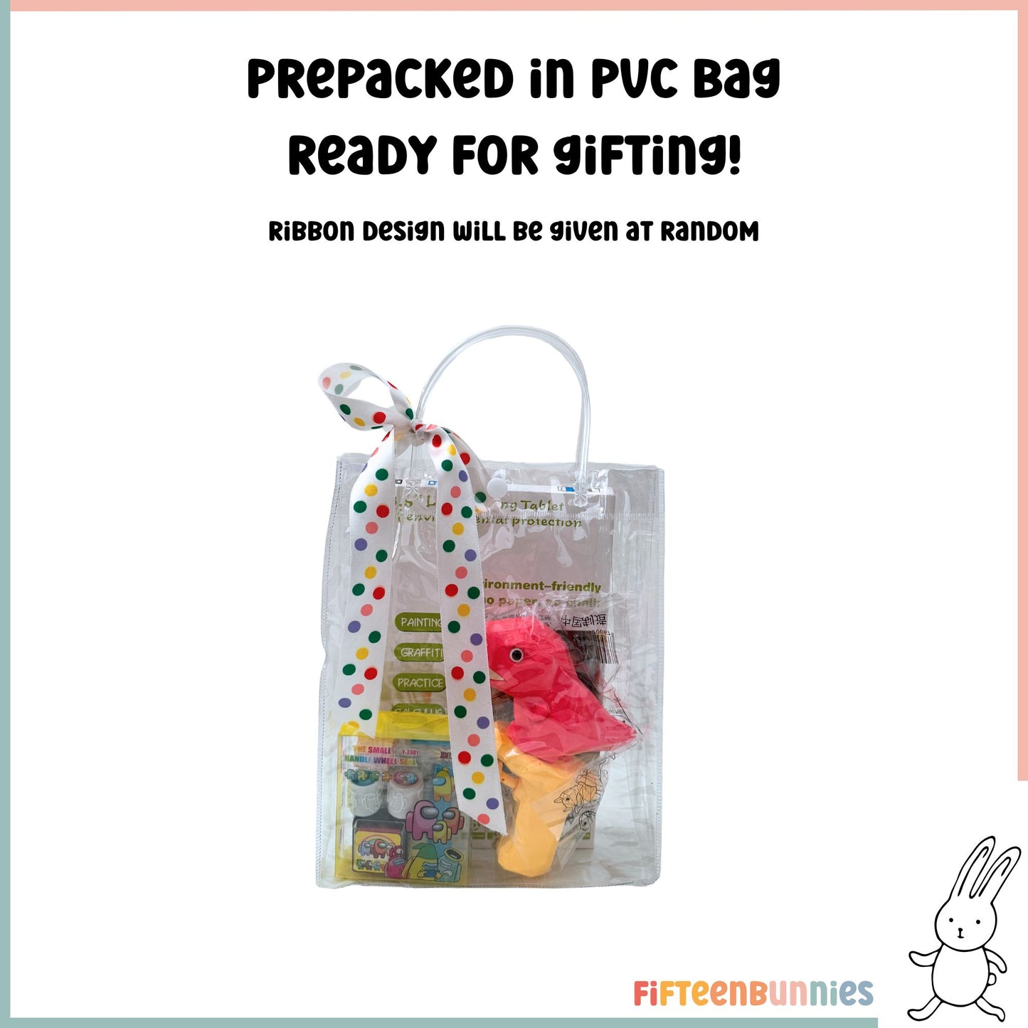 Prepacked 6.5" LCD Kids Goodie Bag