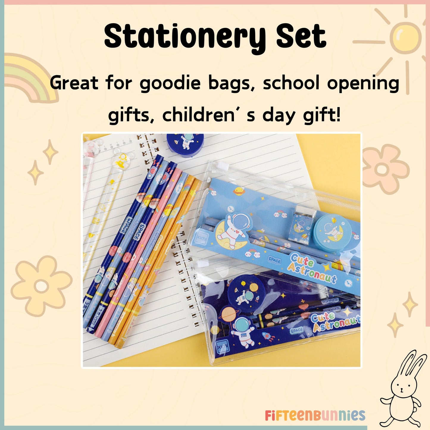 Stationery Pouch Set