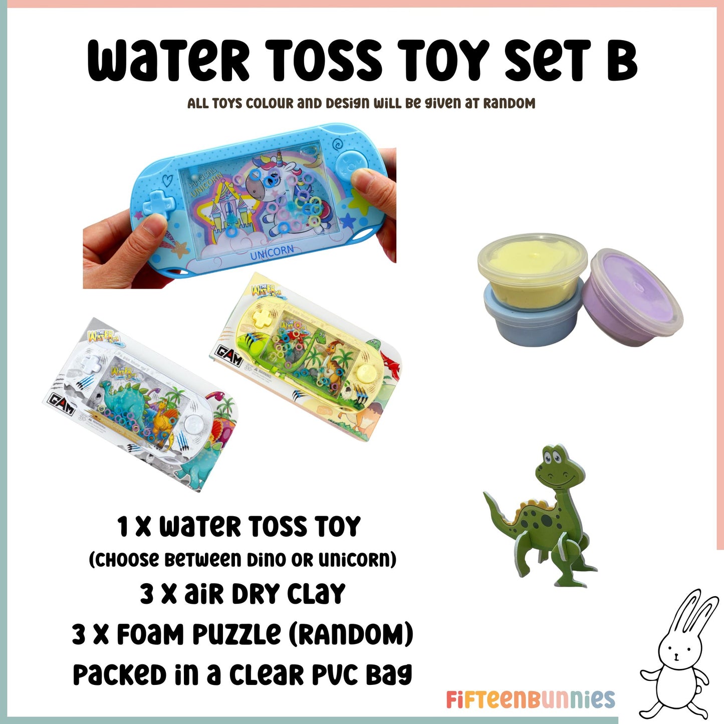 Prepacked Water Toss Toy Kids Goodie Bag