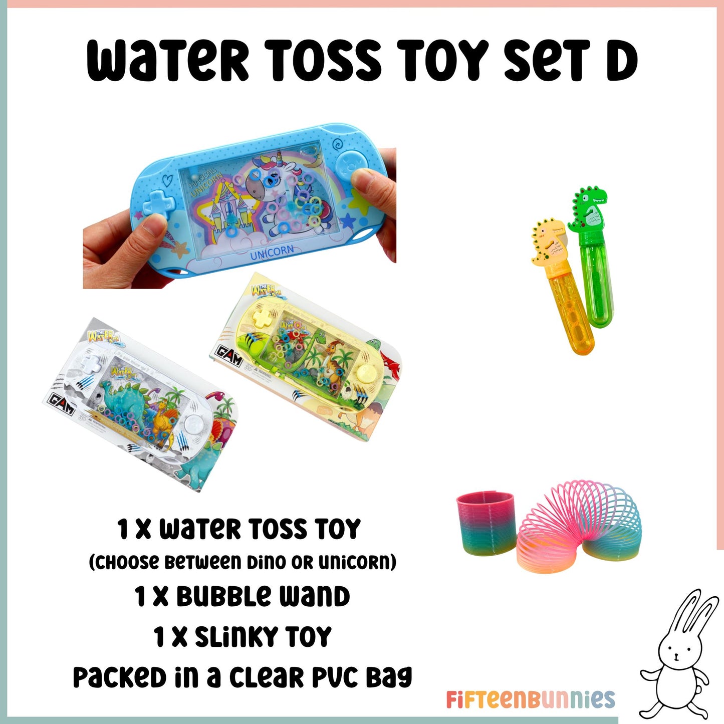 Prepacked Water Toss Toy Kids Goodie Bag