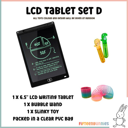 Prepacked 6.5" LCD Kids Goodie Bag