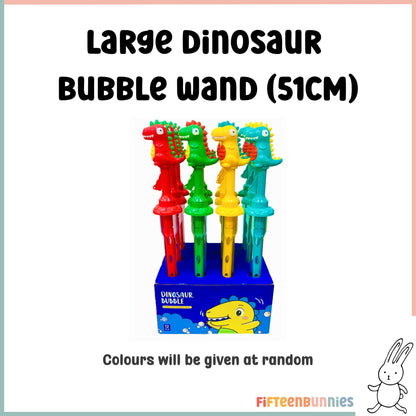 Large Bubble Wand Toy – Dino, Unicorn, Mermaid & More Designs