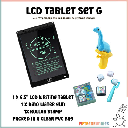 Prepacked 6.5" LCD Kids Goodie Bag