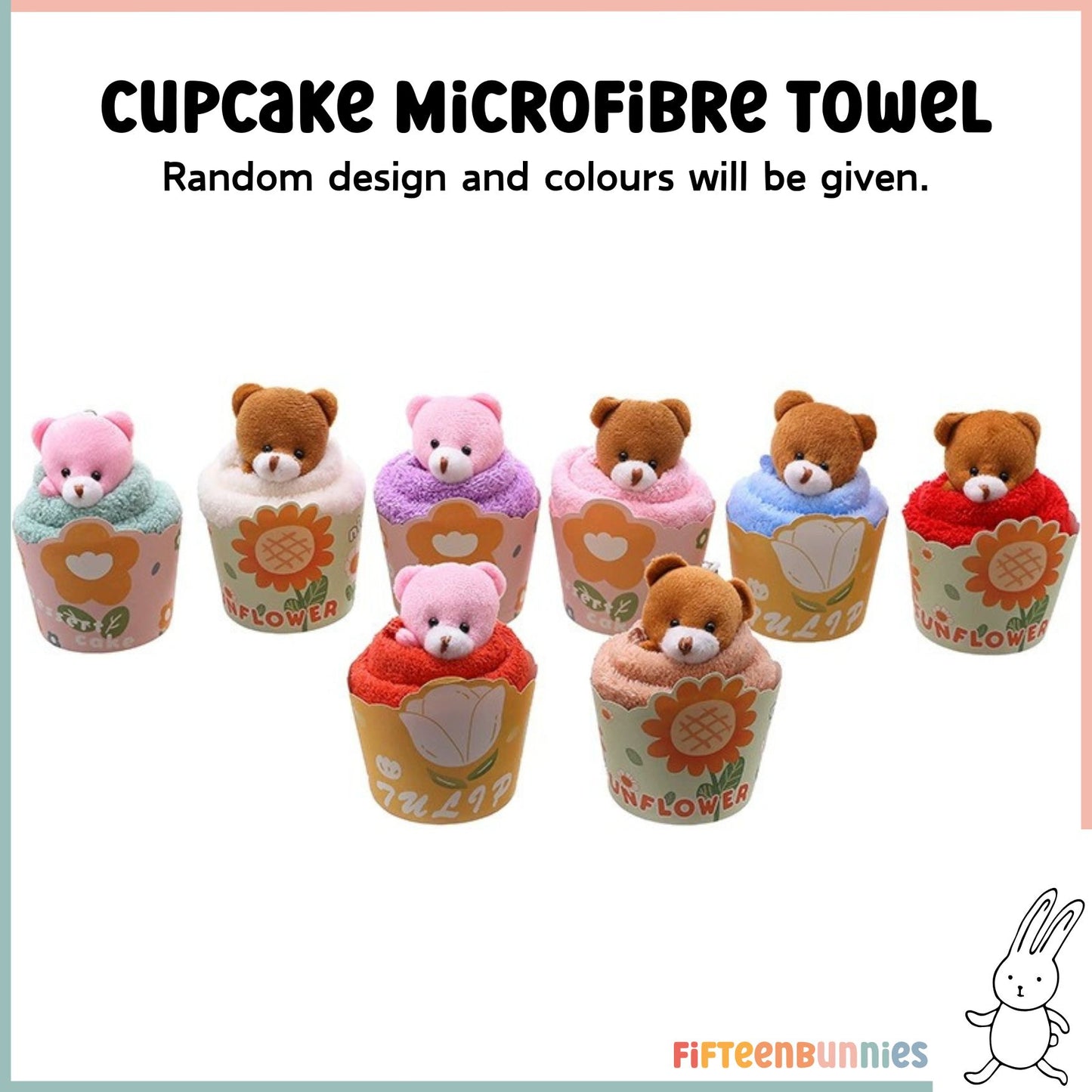 Cupcake Microfibre Towel – A Sweet & Practical Gift!