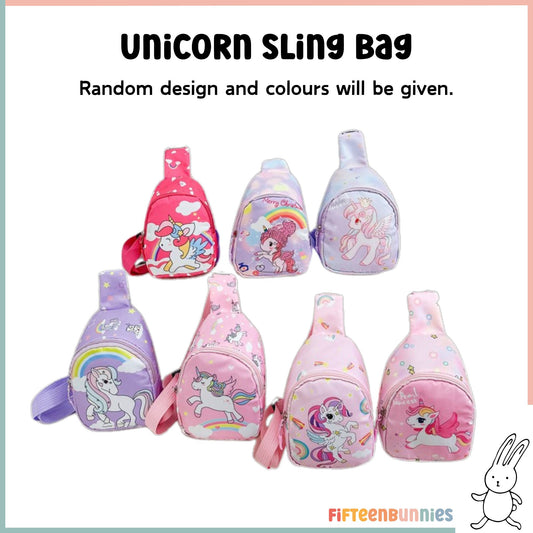 Unicorn Sling Bag – A Magical Companion for Little Explorers!