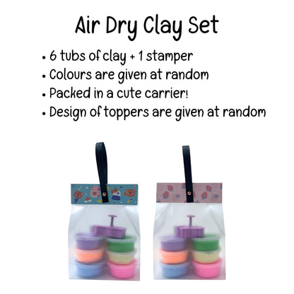 Air Dry Clay Goodie Bag